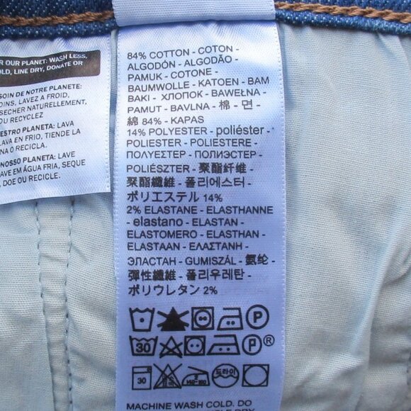 New LEVI'S Jeans Size 31 Mid Rise Classic Straight Denim - Picture 9 of 9